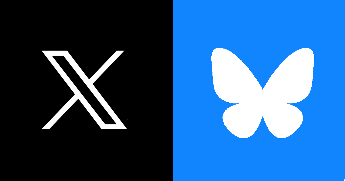 Bluesky vs X Algorithm Comparison - Visual Content Strategy 2025